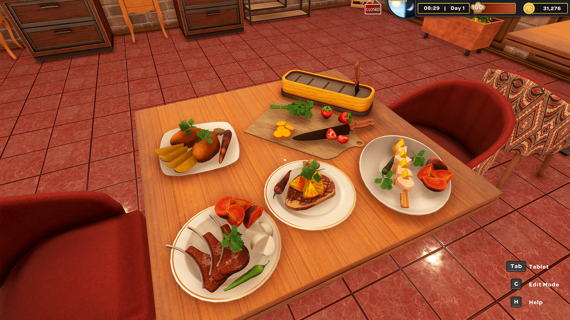《烤肉串模拟器(Kebab Chefs Restaurant Simulator)》|Build 14419493|中文简体|容量1.76GB|免安装硬盘版