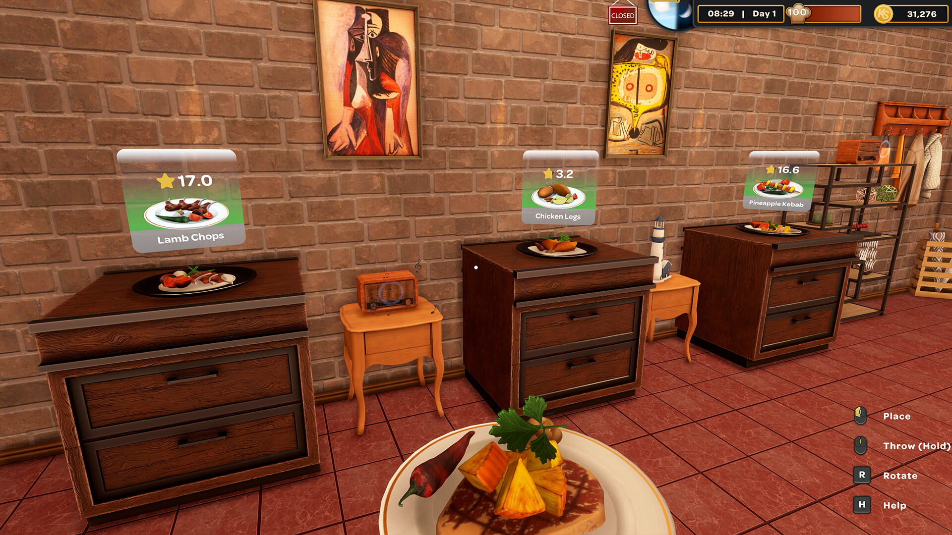 《烤肉串模拟器(Kebab Chefs! Restaurant Simulator)》|BUILD 17032024-联机版|中文|免安装硬盘版
