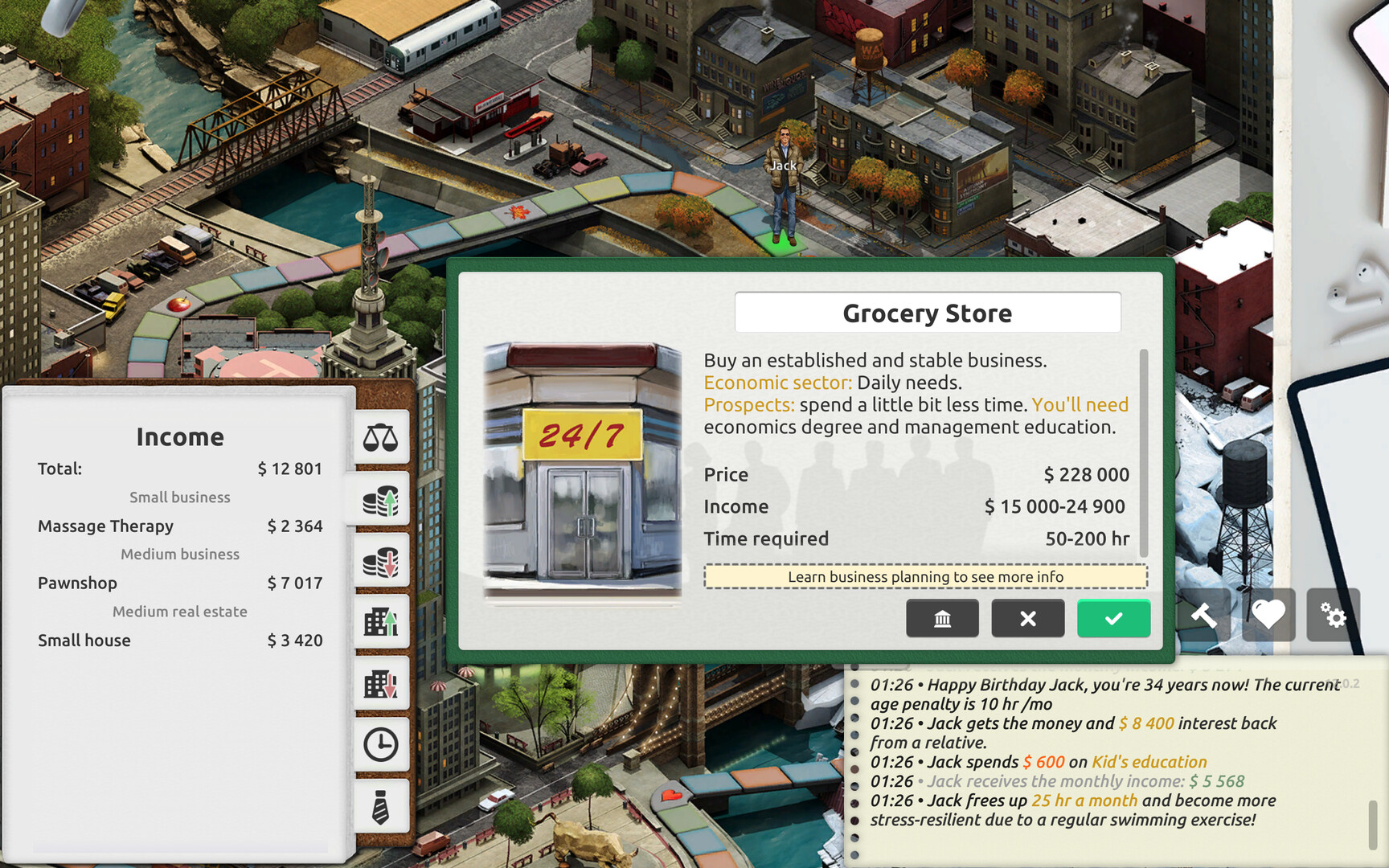 时间流：生命模拟/Timeflow – Life Sim 截图 4