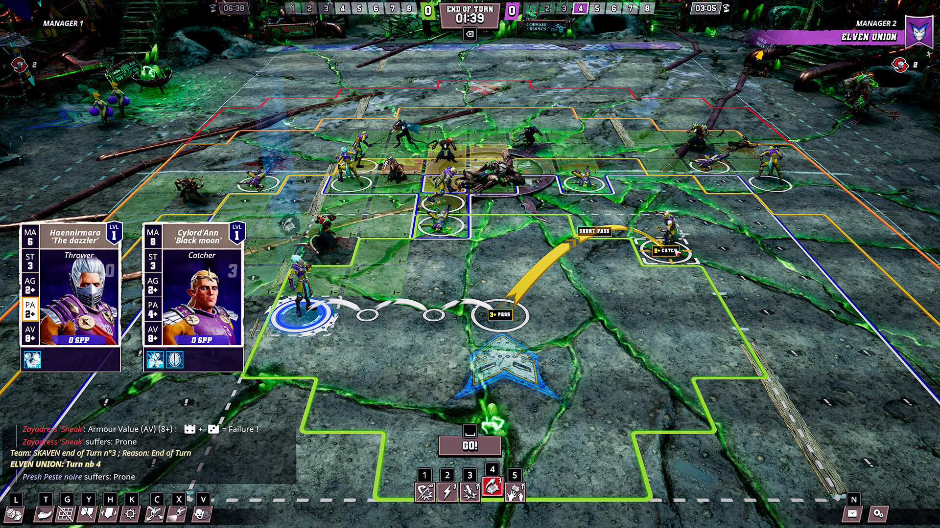 怒火橄榄球3		/Blood Bowl 3 截图 12