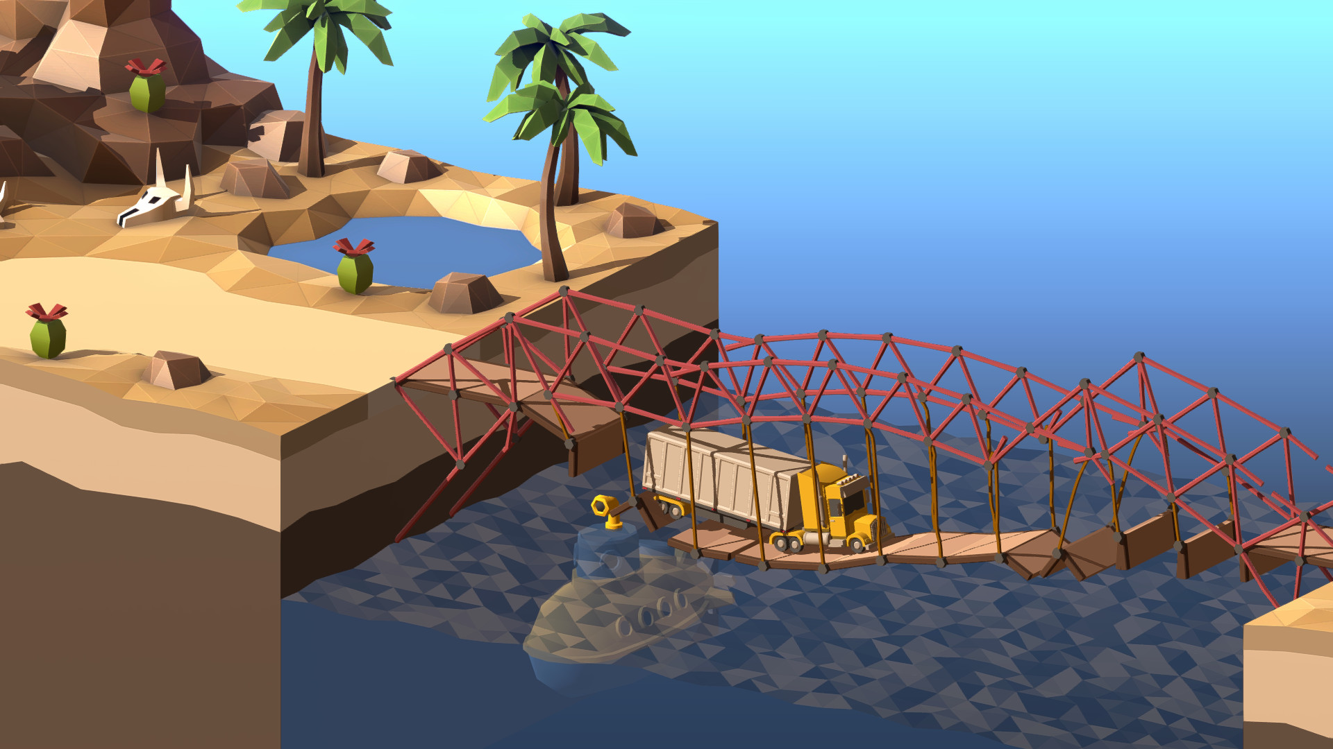 图片[3]-《桥梁建造师2(Poly Bridge 2)》-火种游戏