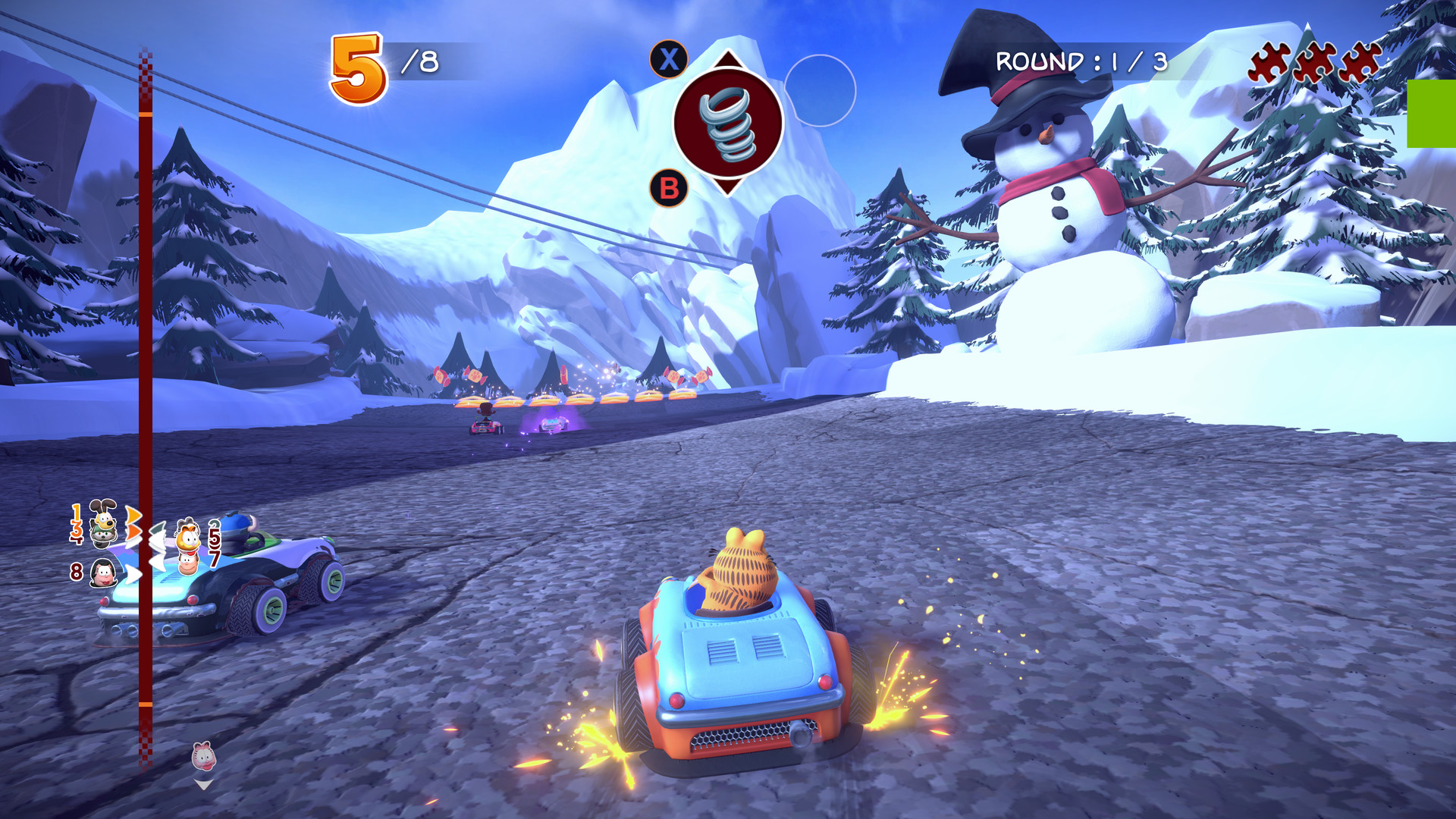 加菲猫卡丁车：激情竞速/Garfield Kart  Furious Racing 截图 16
