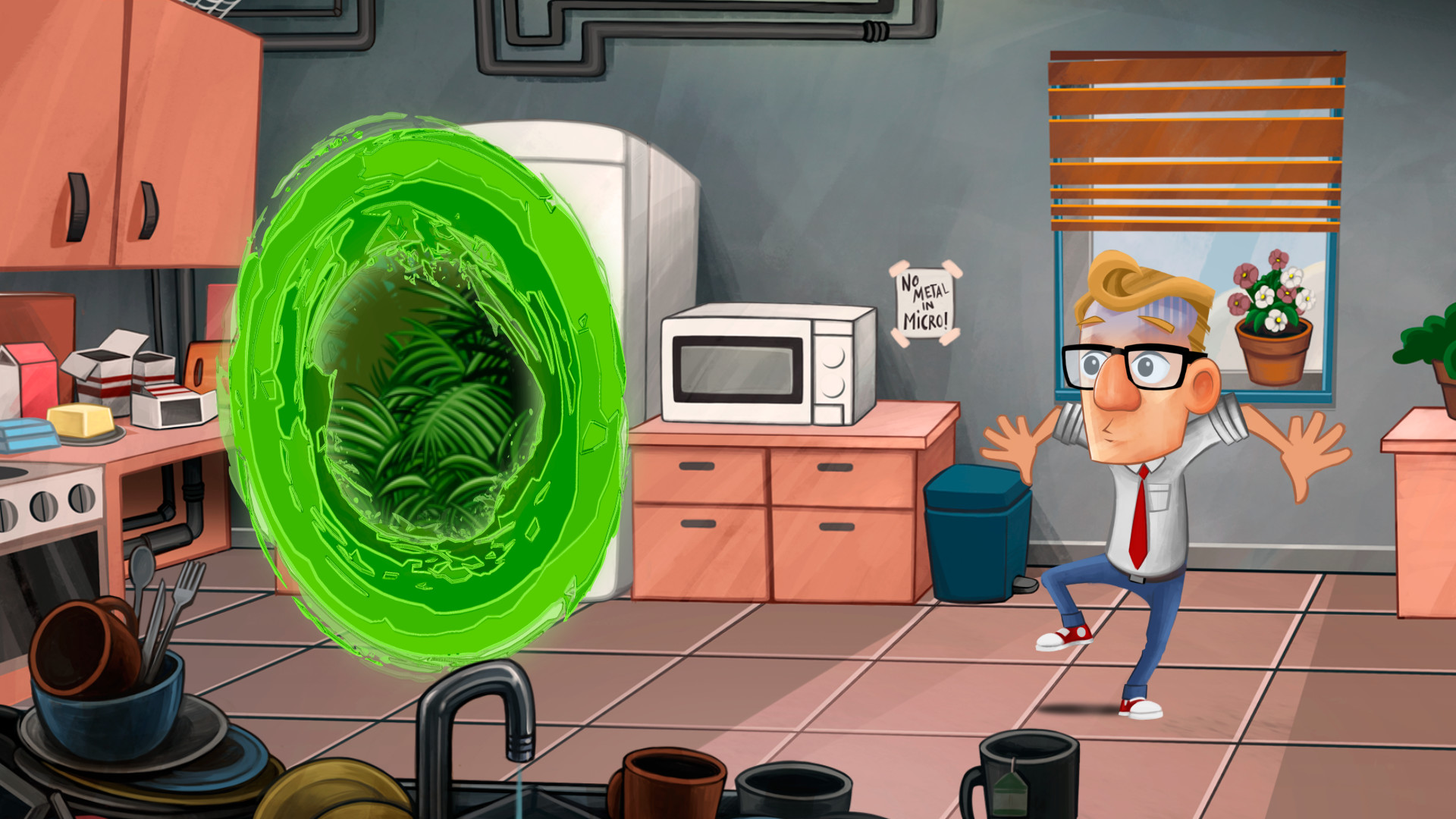 怪客贾斯丁的黑客时刻/Justin Wack and the Big Time Hack 截图 9