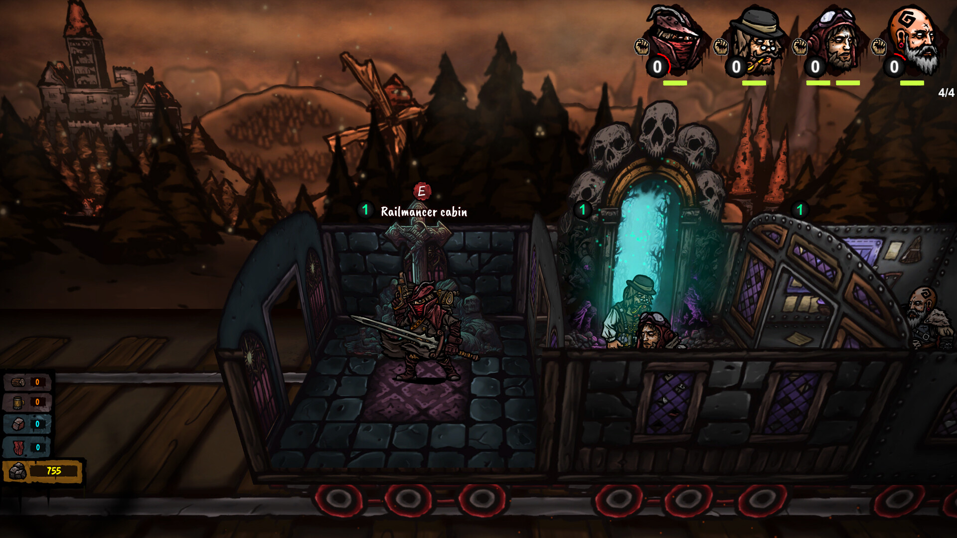 铁轨与墓穴/Railroads & Catacombs 截图 2