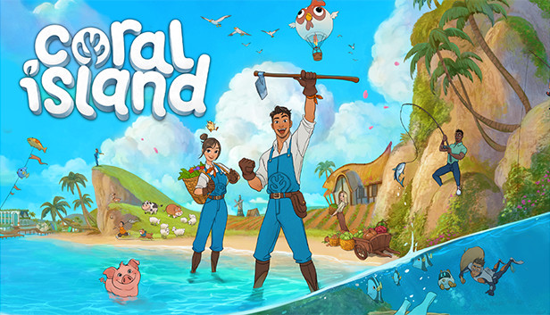 Save 10% on Coral Island on Steam