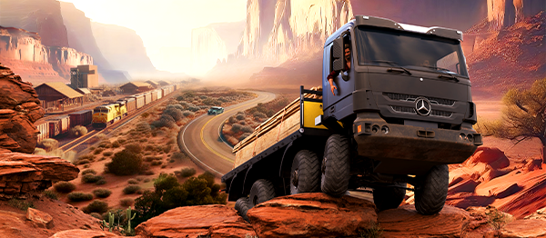 越野卡车模拟器：重型卡车挑战/Offroad Truck Simulator: Heavy Duty Challenge配图3