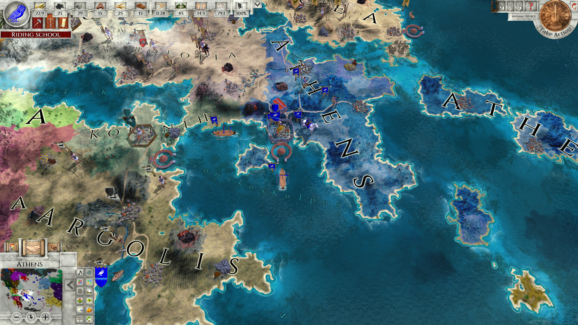 帝权：希腊战争/Imperiums: Greek Wars 截图 11