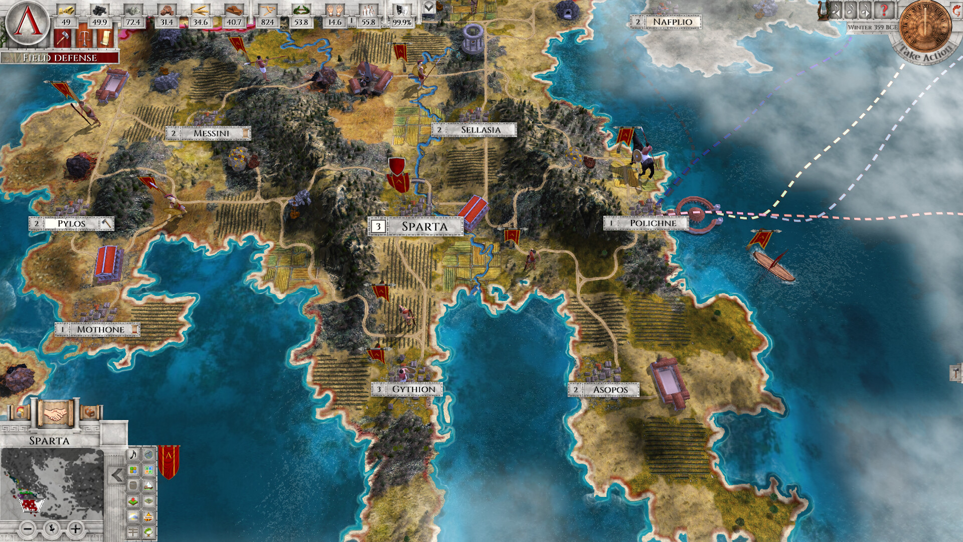 帝权：希腊战争/Imperiums: Greek Wars 截图 1