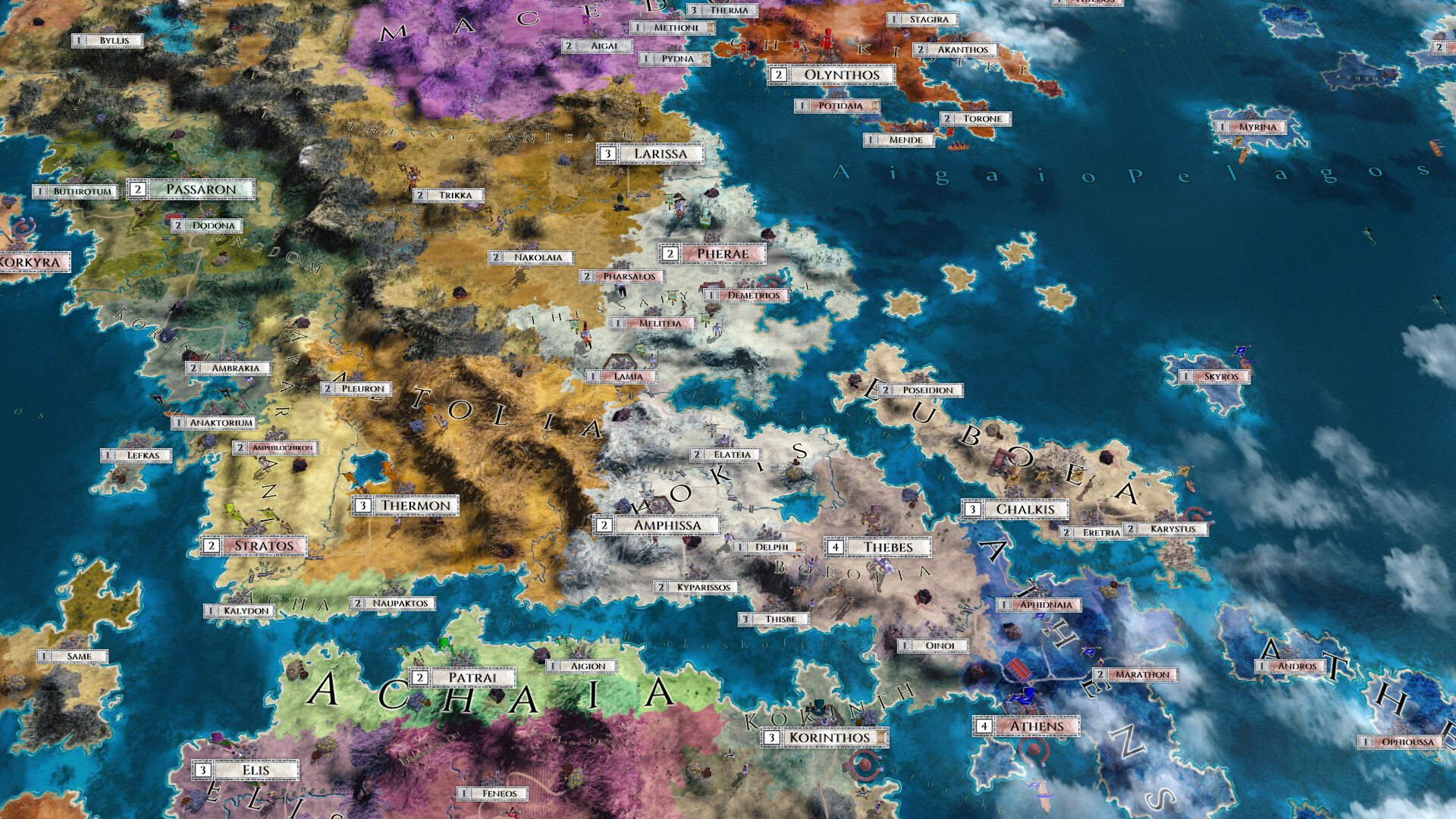 帝权：希腊战争/Imperiums: Greek Wars 截图 14