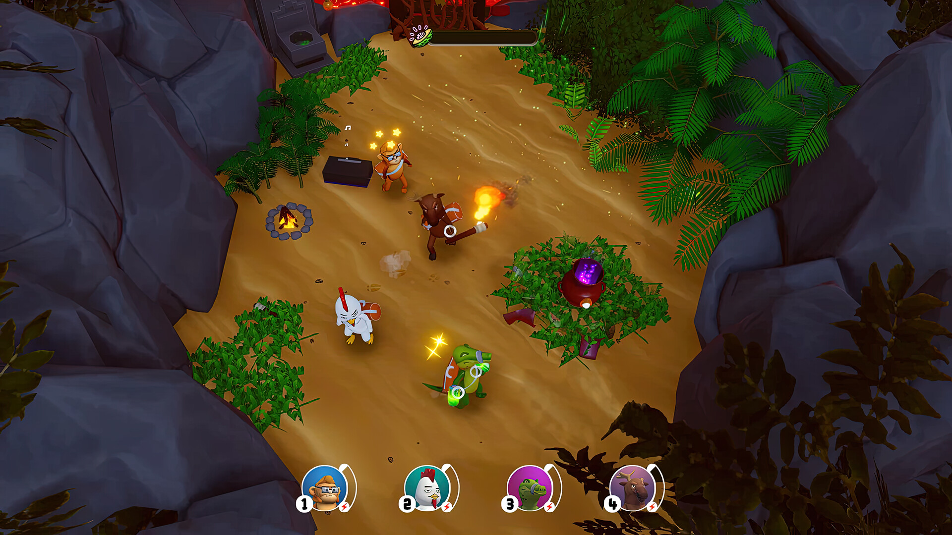 坏兽联盟：劫掠模拟器/Filthy Animals 截图 5