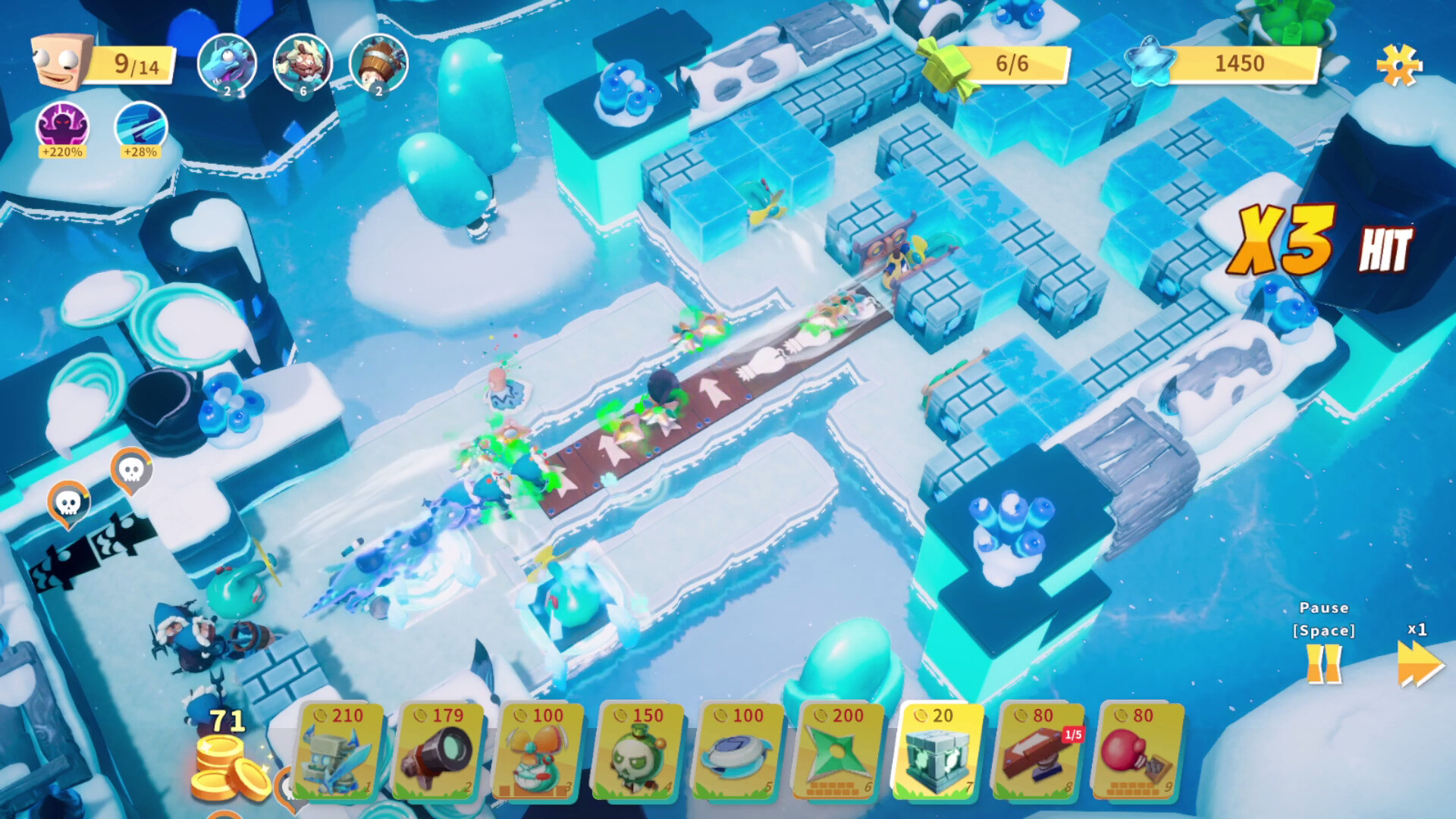 糖果灾难：机关塔防/Candy Disaster 截图 1