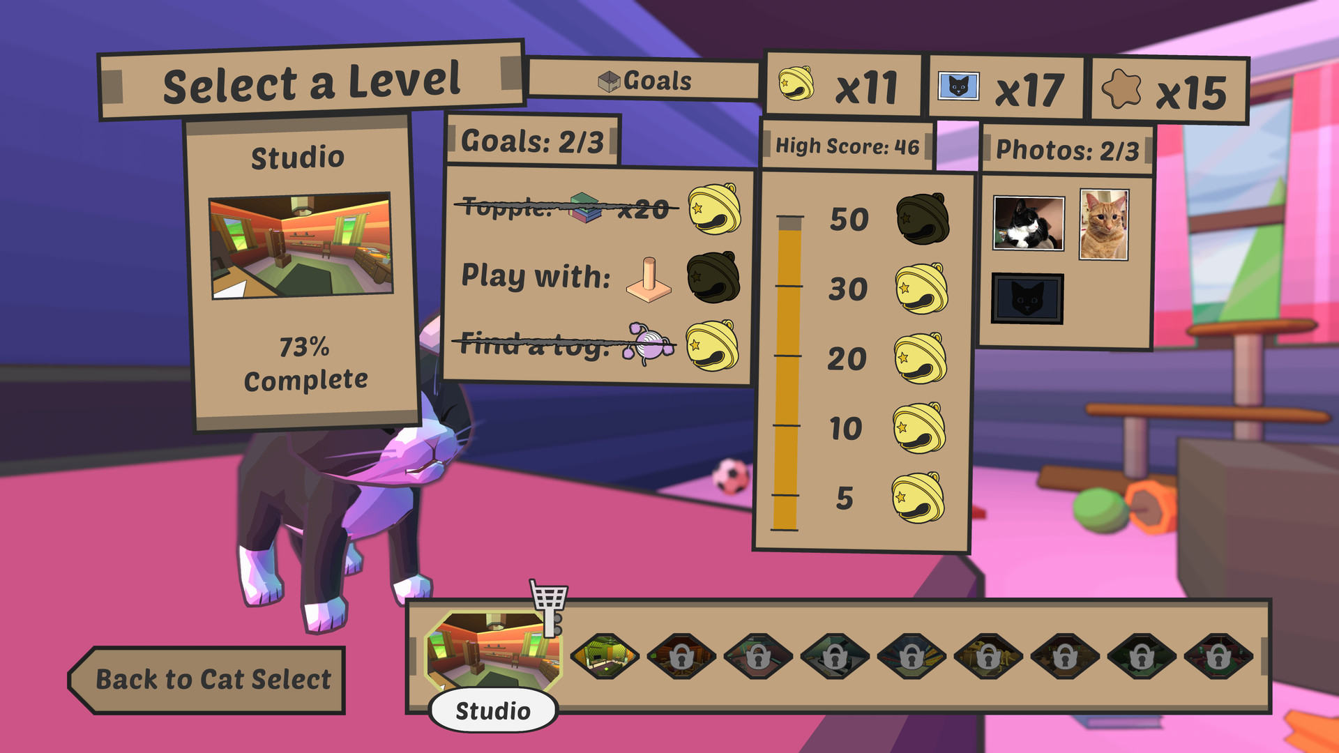 暴力喵喵拳：重置版	/Catlateral Damage: Remeowstered 截图 8