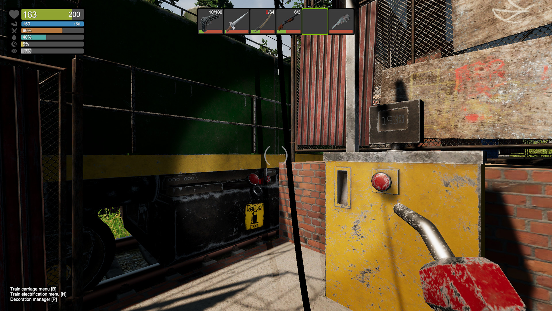 靠火车抵御僵尸/Zompiercer 截图 6