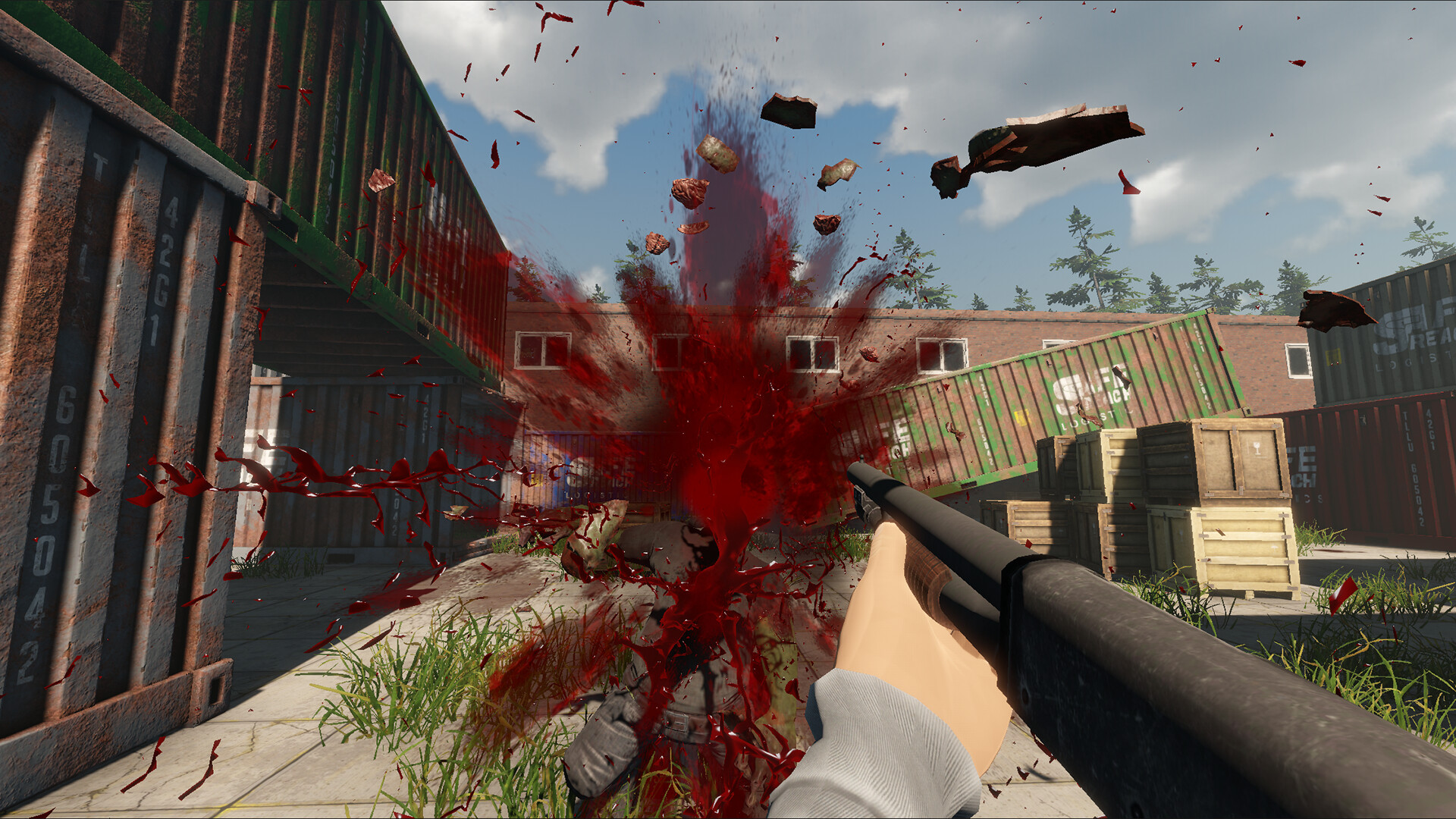 靠火车抵御僵尸/Zompiercer 截图 15