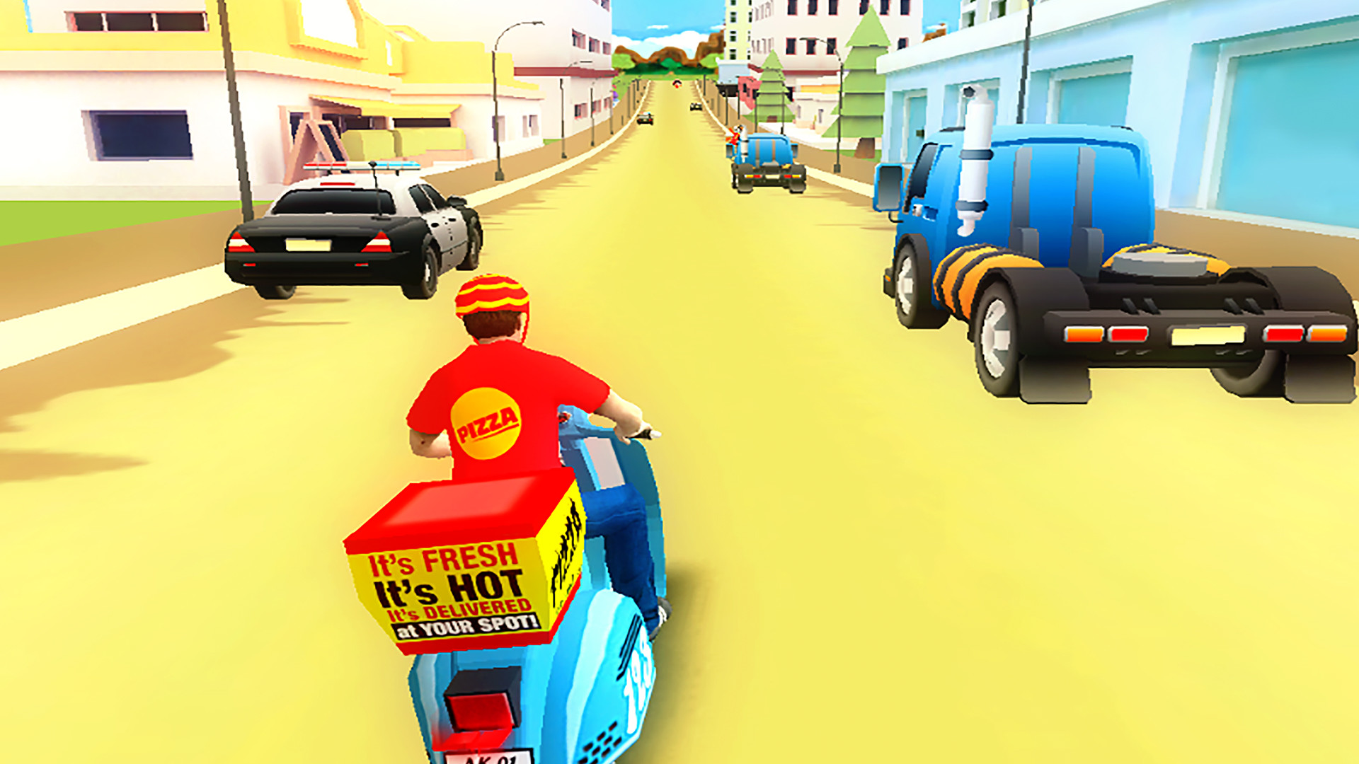 披萨骑手/ Pizza Bike Rider
