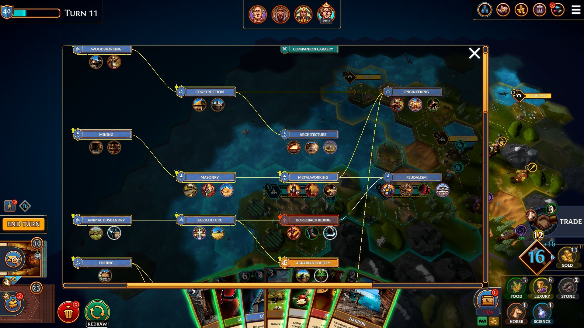 帝王牌局：古国纷争/Hexarchy 截图 6