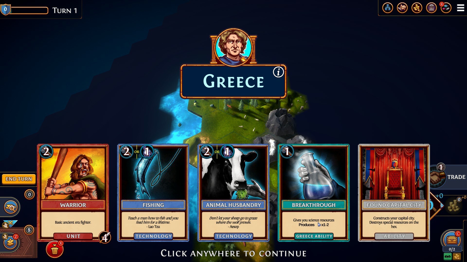 帝王牌局：古国纷争/Hexarchy 截图 4