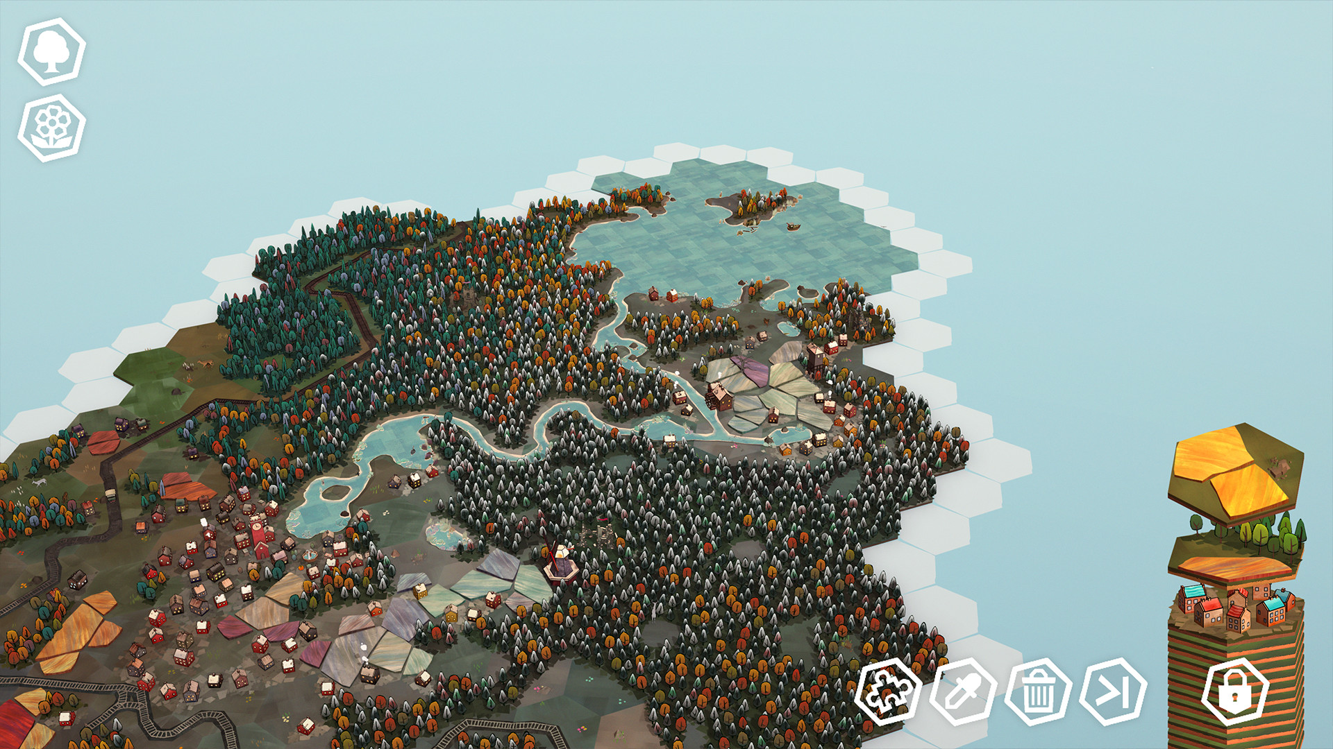 筑梦颂/Dorfromantik 截图 7