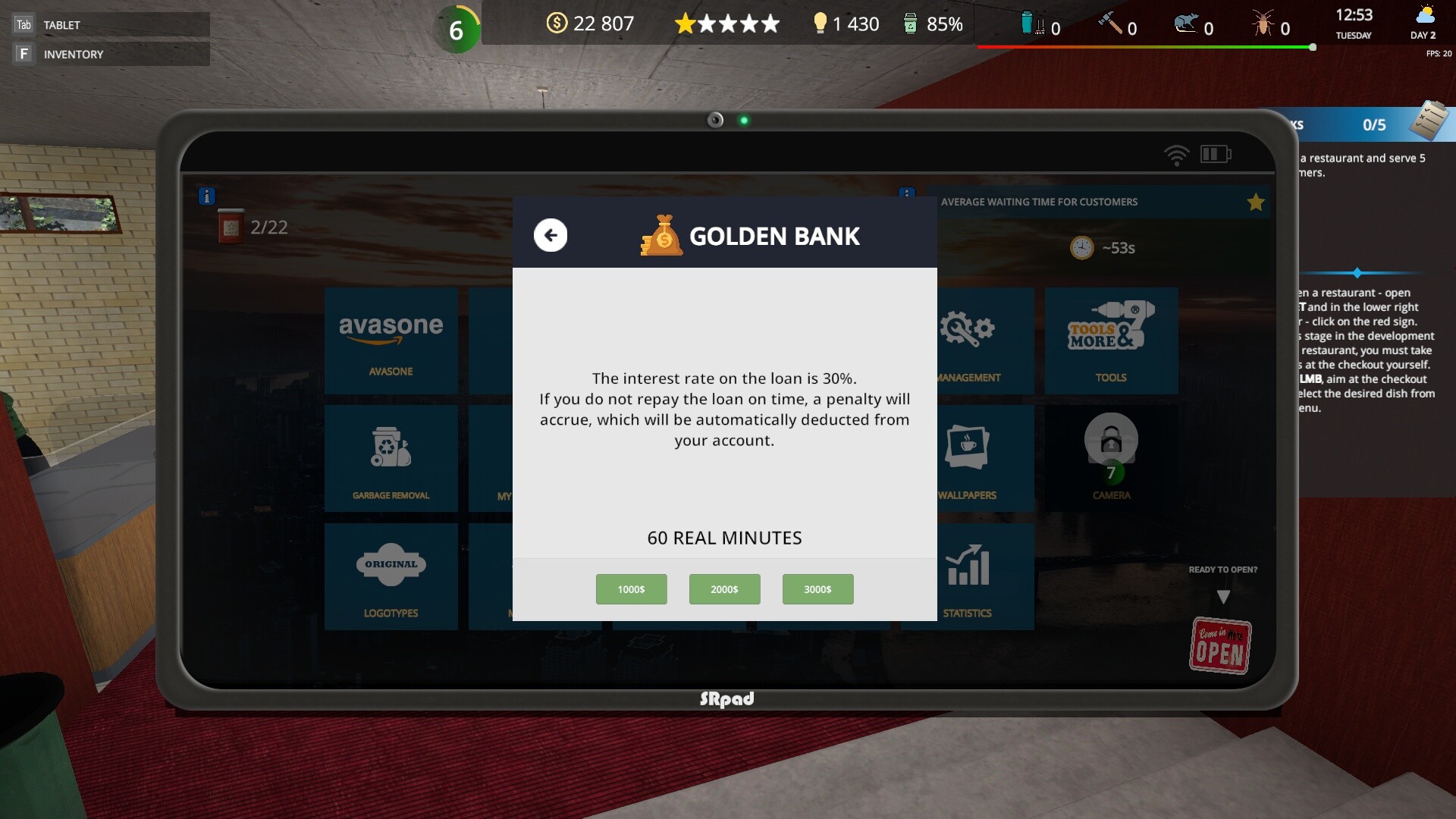 咖啡馆老板模拟/Cafe Owner Simulator 截图 22