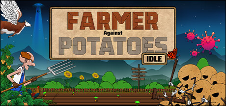 【PC游戏】好评率95% Steam免费放置游戏《农夫对抗土豆》推出-第0张