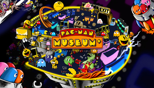 Save 50% on PAC-MAN MUSEUM+ on Steam