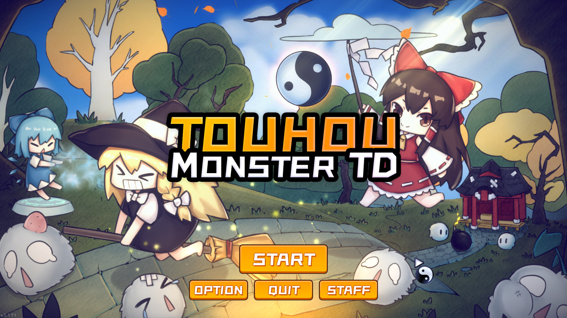 幻想乡妖怪塔防（Touhou Monster TD）DARKSiDERS中文版
