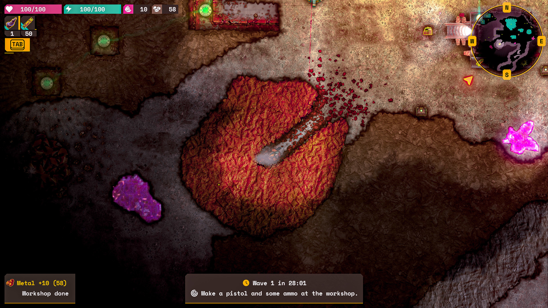 深岩破裂者/Lumencraft 截图 2