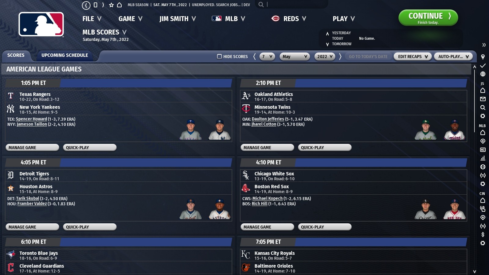 劲爆美国棒球23(英文)/Out of the Park Baseball 23 截图 15