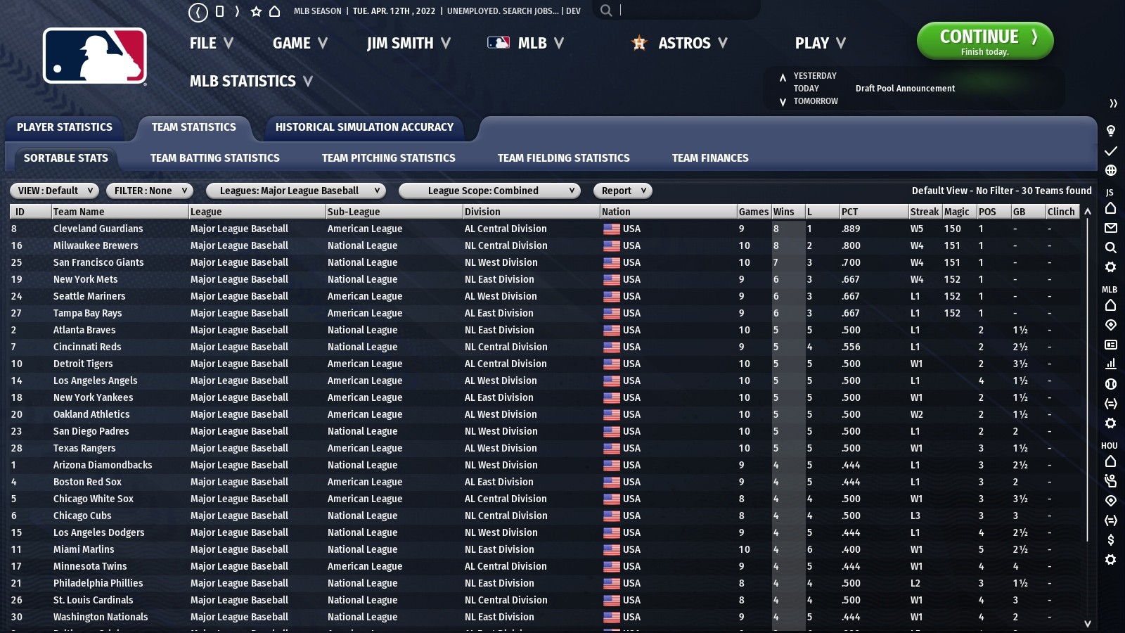 劲爆美国棒球23(英文)/Out of the Park Baseball 23 截图 5