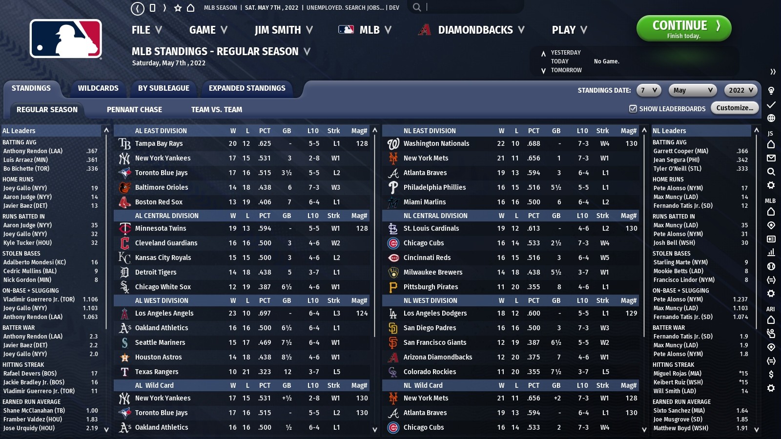 劲爆美国棒球23(英文)/Out of the Park Baseball 23 截图 17