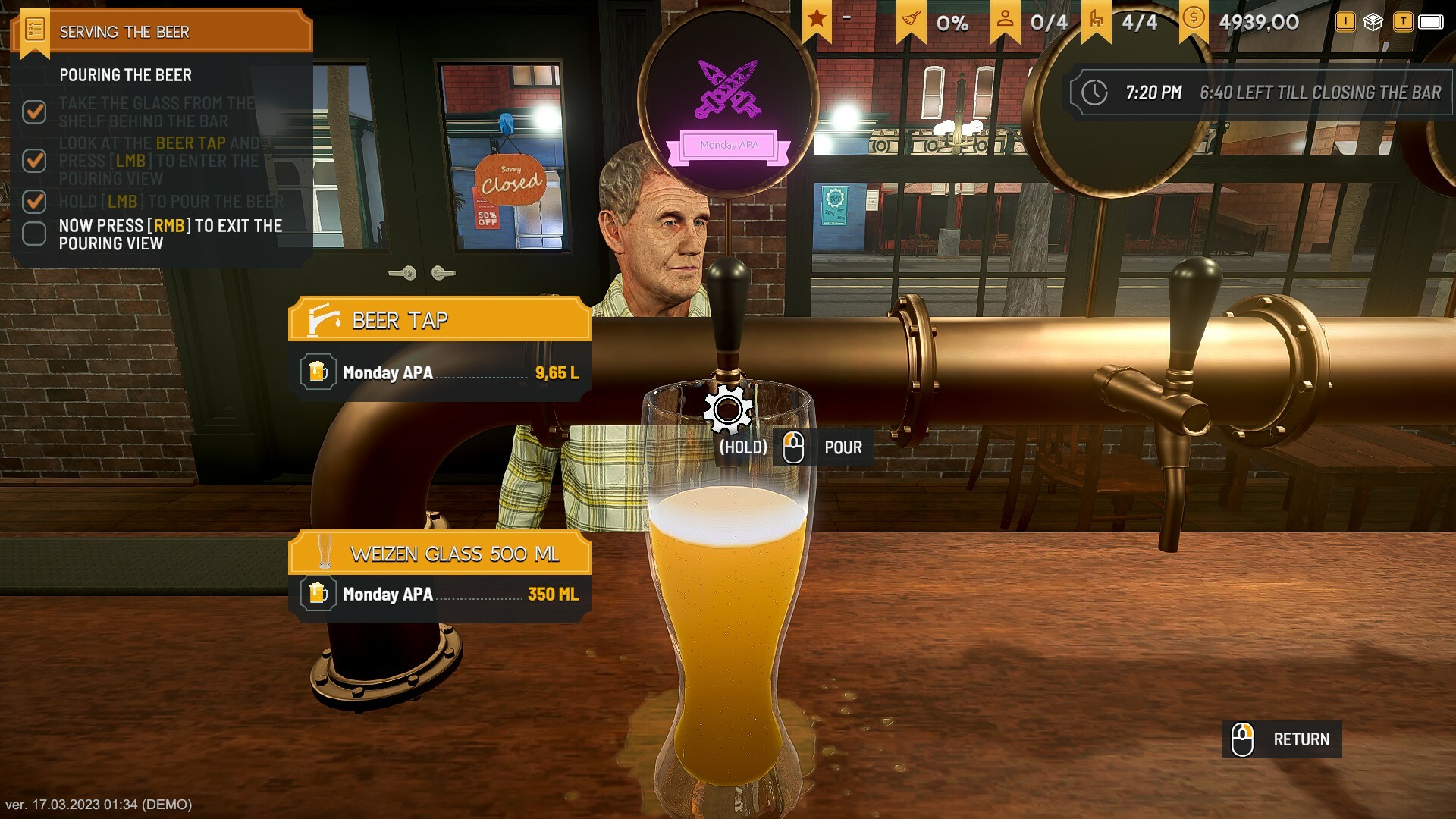 精酿酒吧模拟器/Brewpub Simulator 截图 3