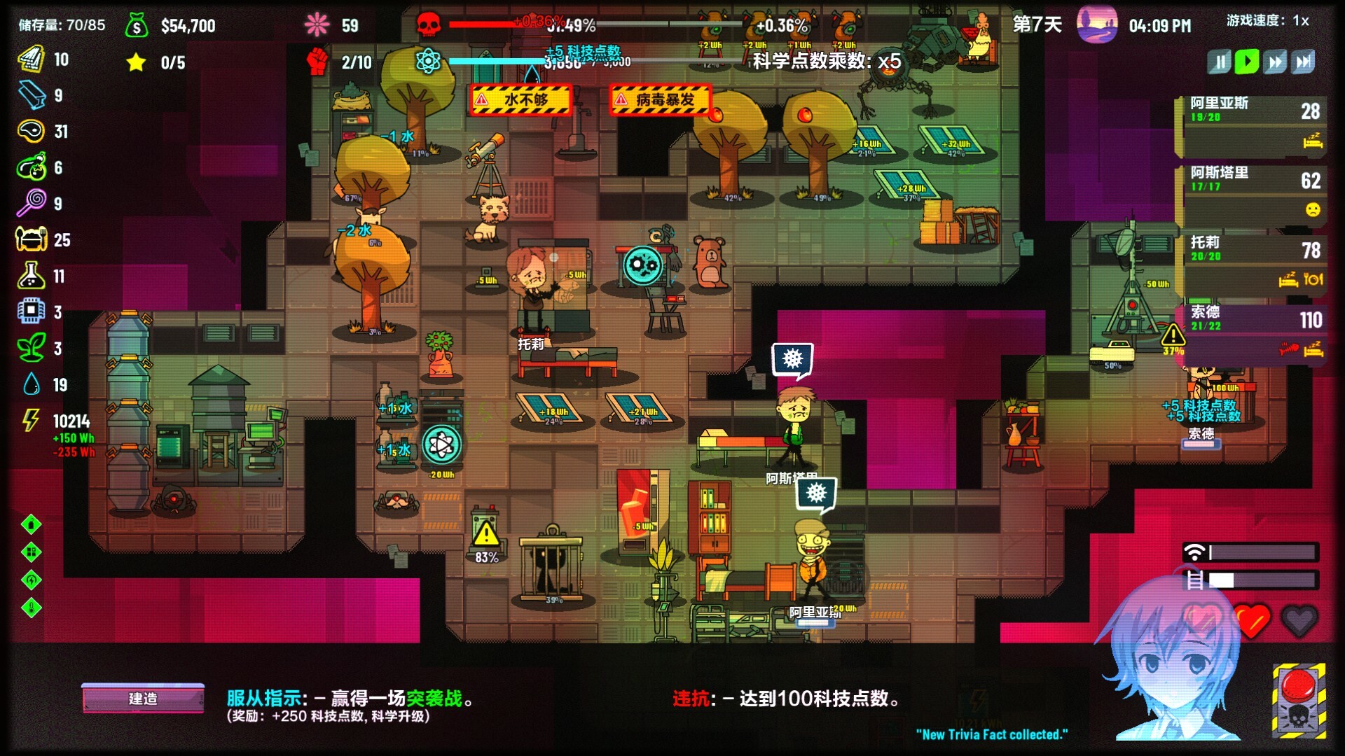 叛逆AI模拟器 		/Rogue AI Simulator 截图 1