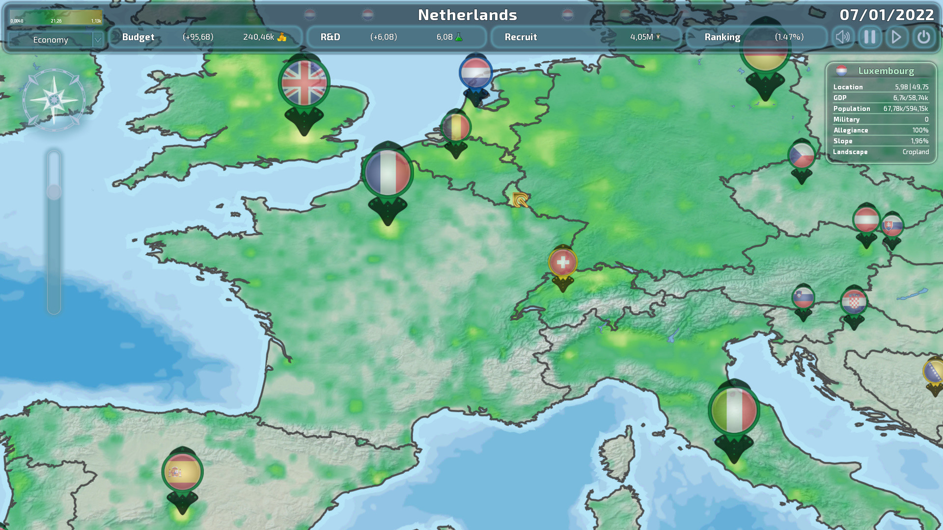 虚拟国家		/Dummynation 截图 4