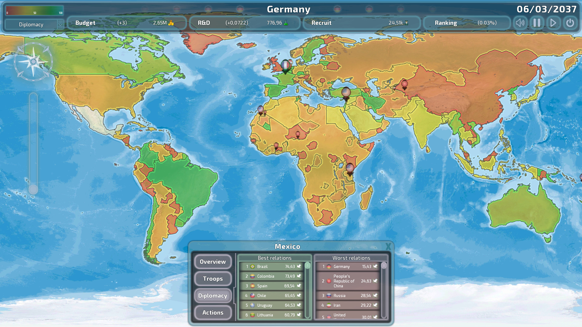 虚拟国家		/Dummynation 截图 10