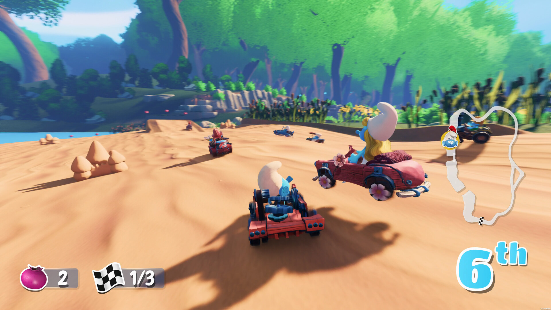 蓝精灵卡丁车/Smurfs Kart 截图 2