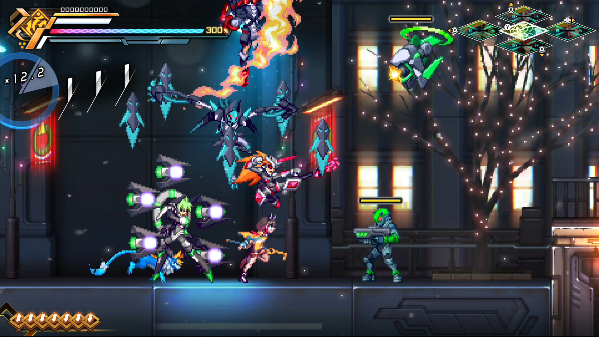 新删PC版！用风止的穹雷风止歌直代替舞台直目！《苍穹雷霆Gunvolt3》本年夏季登岸Steam
