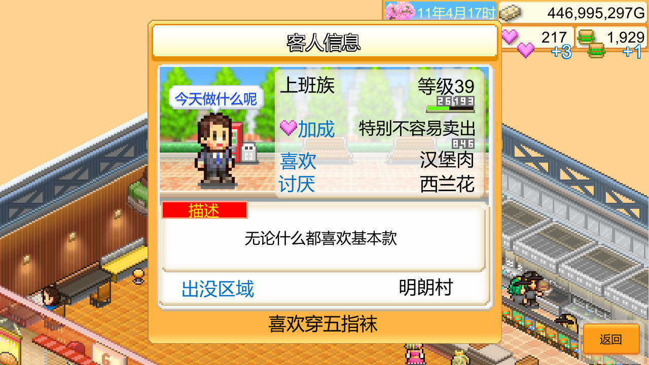 创意汉堡物语/Burger Bistro Story 截图 4