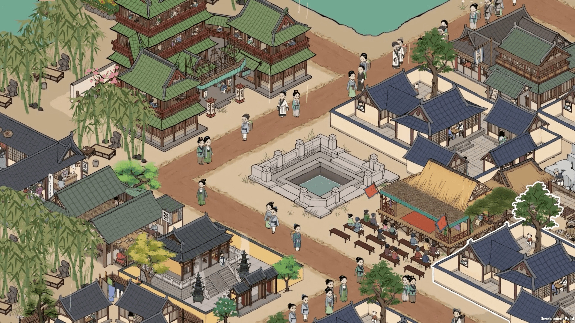 《满庭芳·宋上繁华》古风题材城市建造类游戏第14张