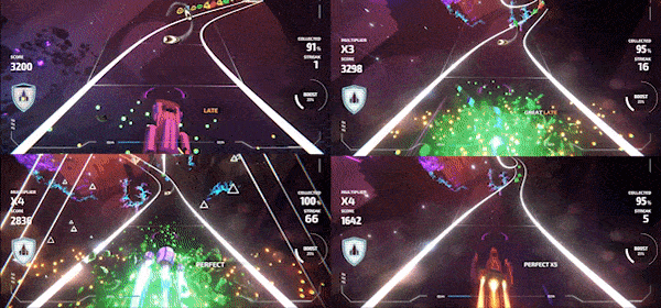 音游《对量：节奏银河》2月8日登陆PS4、XB1和NS