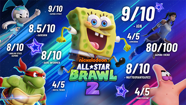 尼克儿童频道全明星大乱斗2/Nickelodeon All-Star Brawl 2-3DGAME