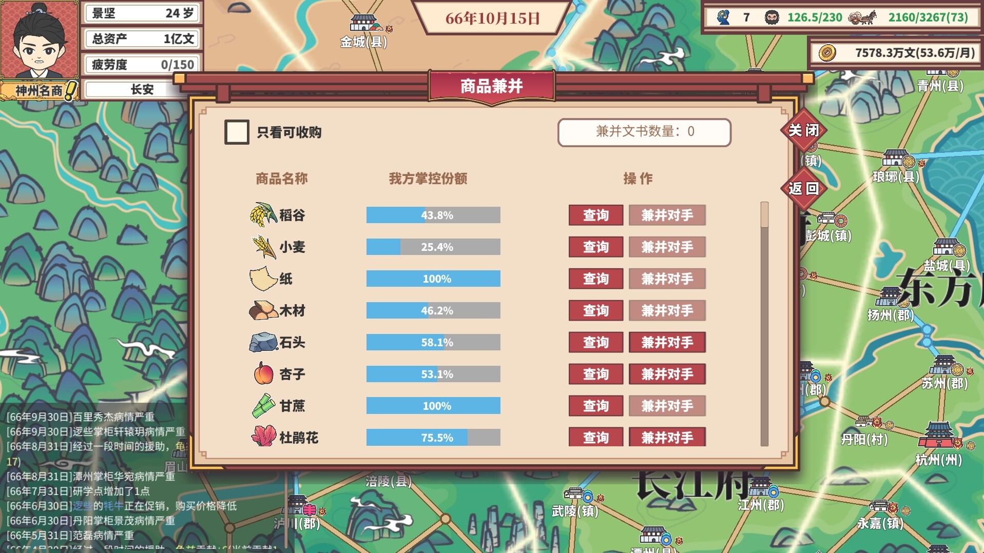 中华一商 v2.0.6|模拟经营|容量425MB|免安装绿色中文版|支持键盘.鼠标[43youxi]插图(5)