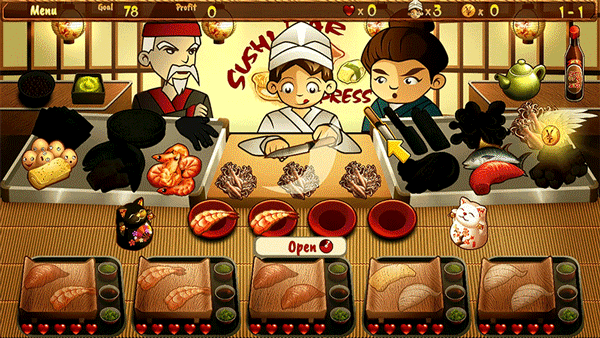 寿司吧快餐.Sushi Bar Express 游戏截图 2