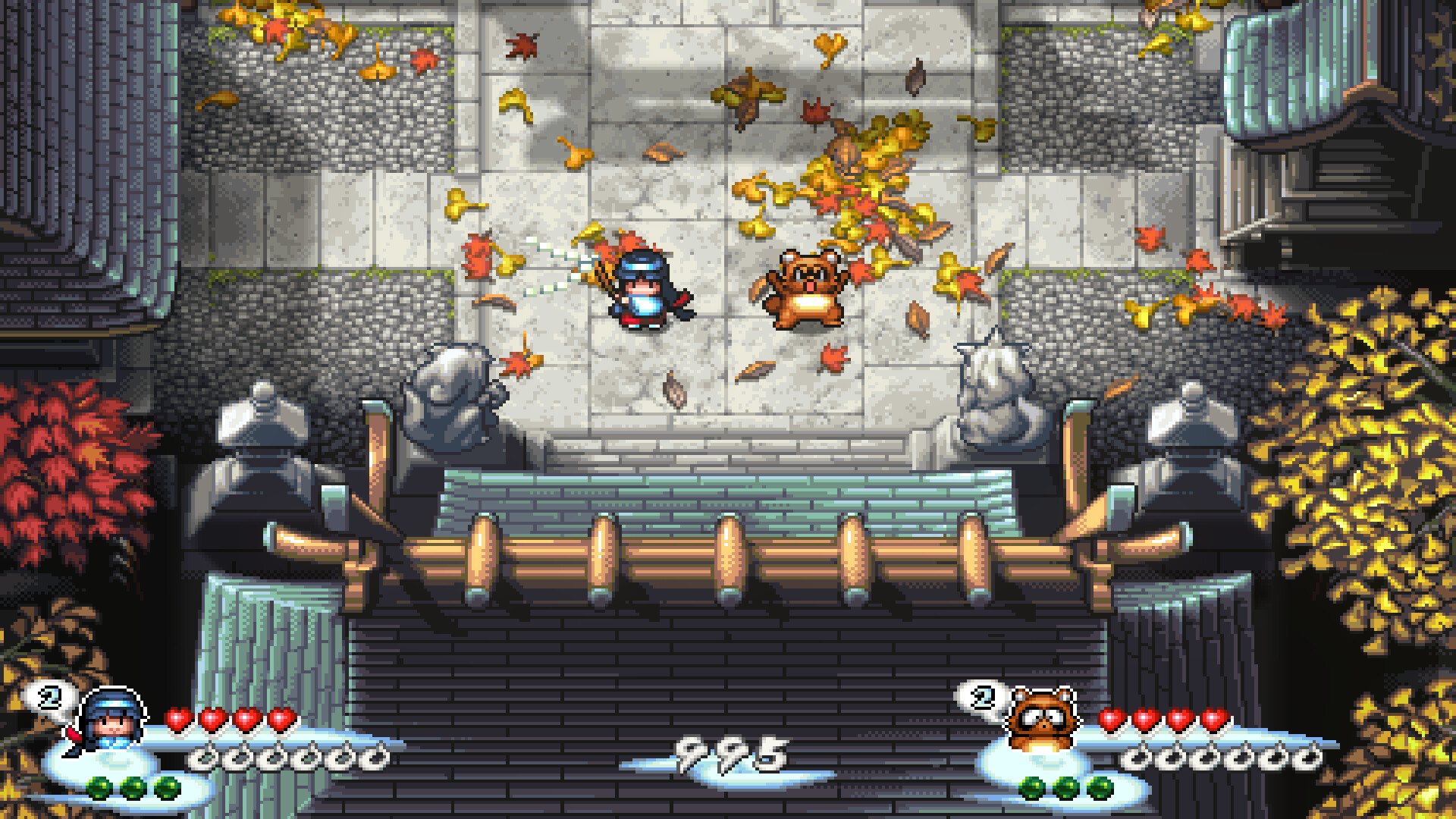 奇奇怪界：黑斗篷之谜/Pocky & Rocky Reshrined 截图 1