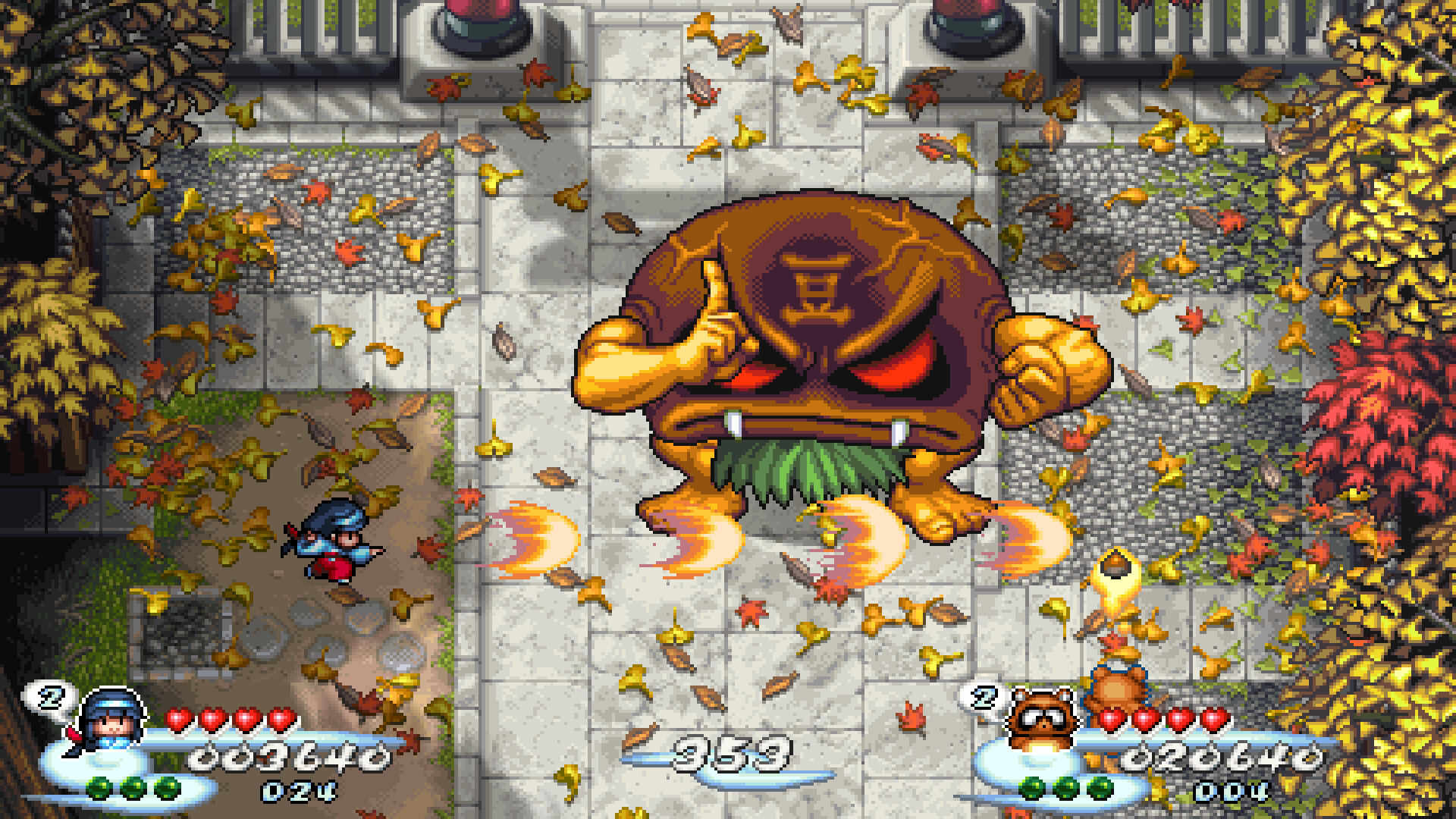 奇奇怪界：黑斗篷之谜/Pocky & Rocky Reshrined 截图 3