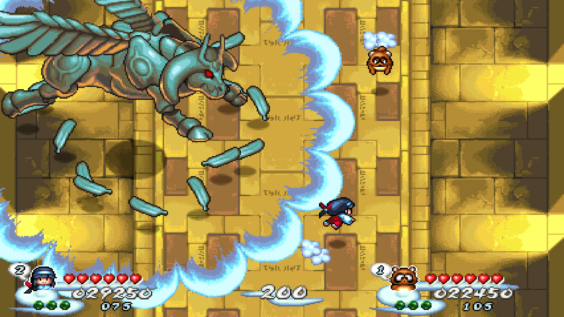 奇奇怪界：黑斗篷之谜/Pocky & Rocky Reshrined 截图 6