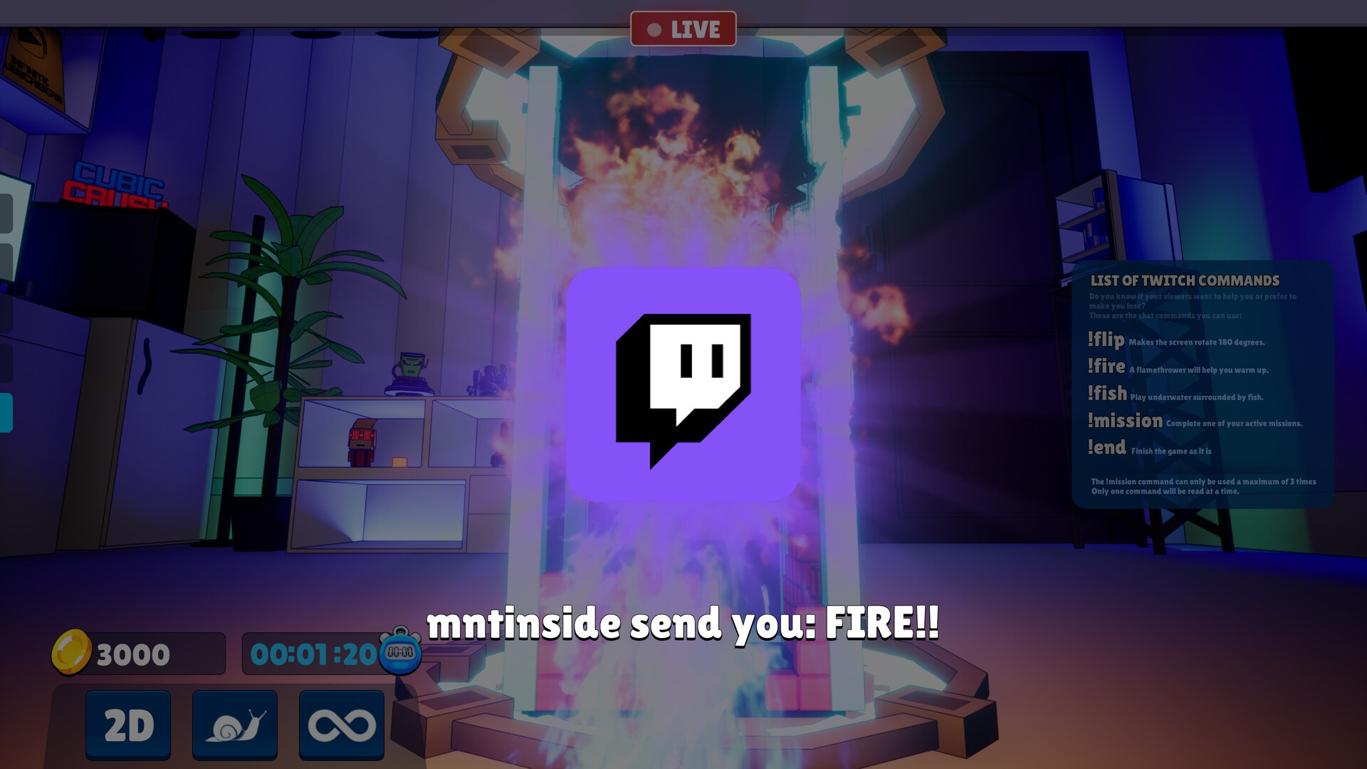 方块破碎：流媒体对决/Cubic Crush Streamer Showdown 截图 8