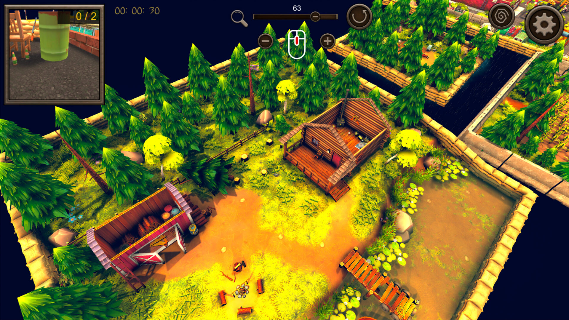  隐藏的末世 2/Hidden Post-Apocalyptic 2 Top-Down 3D 截图 4