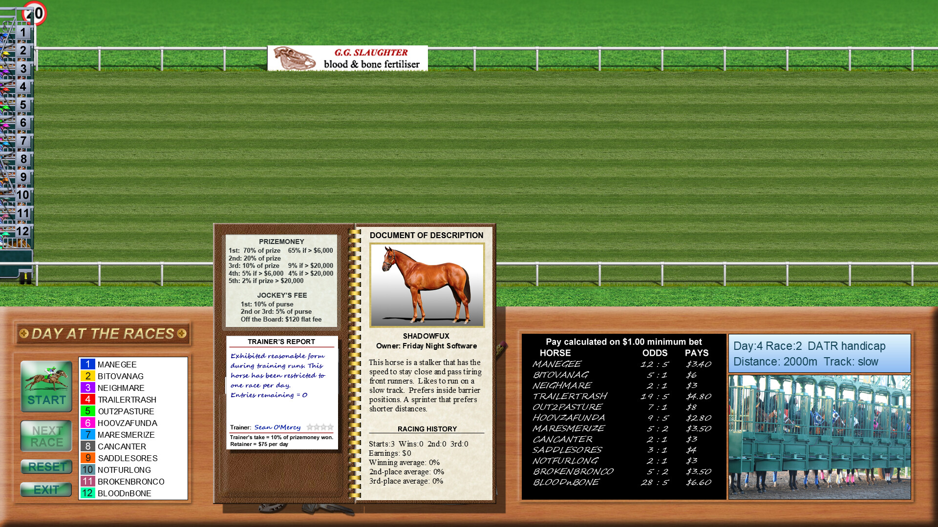 Day at the races indienova gamedb 