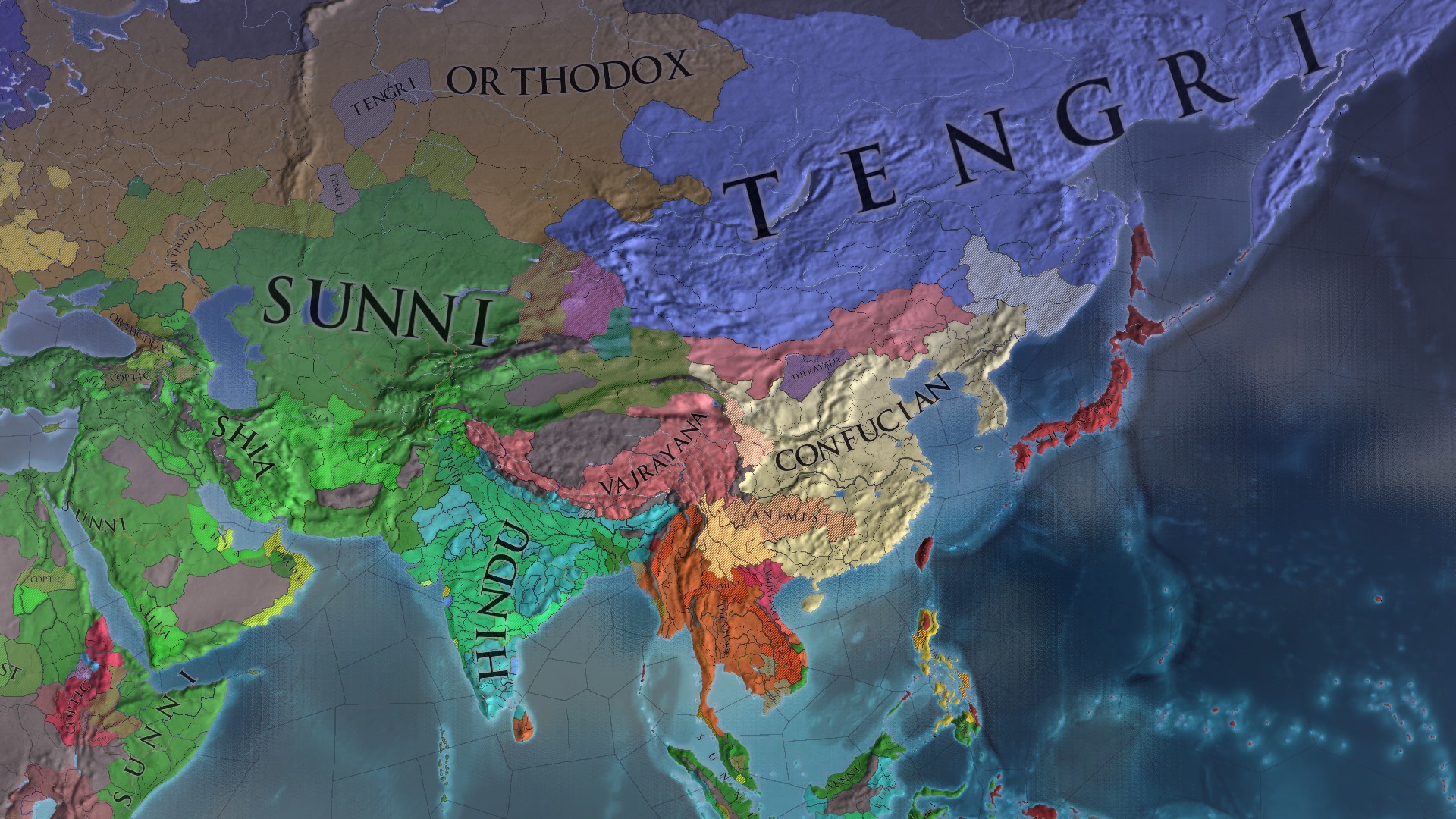 欧陆风云4|v1.37.0.0|全DLC终极版|7G大小|官方英文|汉化补丁|Europa Universalis IV King of Kings