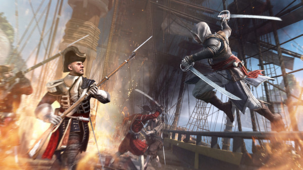 图片[1]-刺客信条4：黑旗/Assassins Creed IV: Black Flag（v1.07|整合DLC自由呐喊.艾芙琳）-蓝豆人-PC单机Steam游戏下载平台